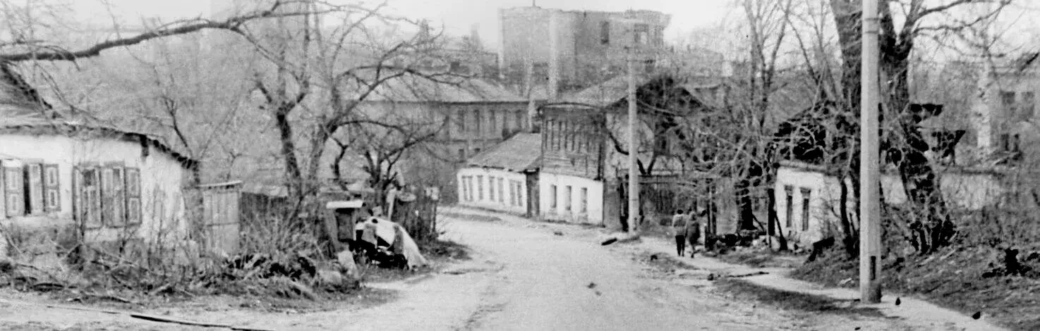 ид на Велику Китаївську вулицю в 1984