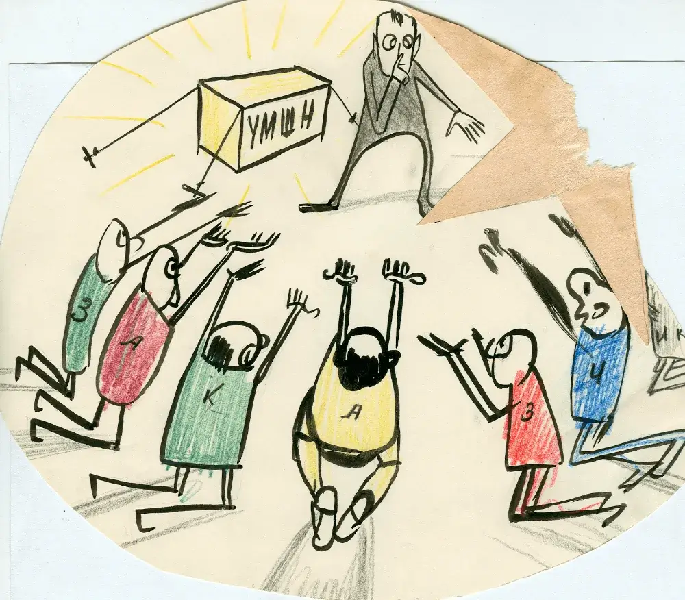A sketch dedicated to the almightiness of the client’s bureaucracy